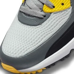 Nike Air Max 90 G Golf Shoes Smoke Grey/White/Black 12 Nike Air Max 90 G Golf Shoes Smoke Grey/White/Black -Callaway Golf Shop nike air max 90 g golf shoes smoke grey white black detail toe itempicture