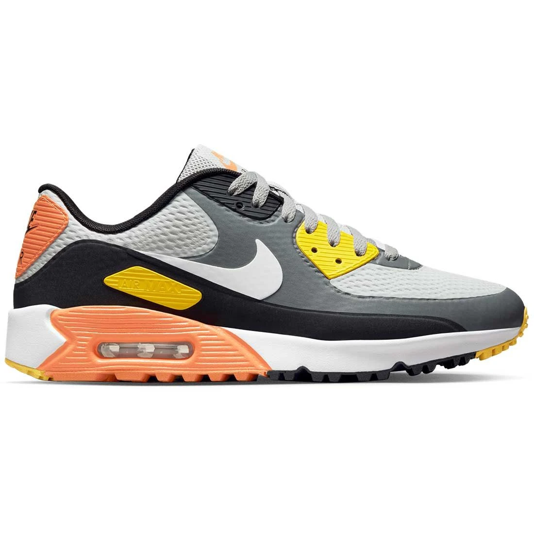 Nike Air Max 90 G Golf Shoes Smoke Grey/White/Black 1 Nike Air Max 90 G Golf Shoes Smoke Grey/White/Black