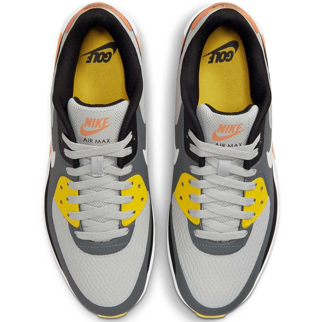 Nike Air Max 90 G Golf Shoes Smoke Grey/White/Black 4 Nike Air Max 90 G Golf Shoes Smoke Grey/White/Black - Image 4