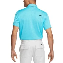 Nike Dri-FIT Tour Jacquard Polo -Callaway Golf Shop nike dri fit tour jacquard polo baltic blue back itempicture