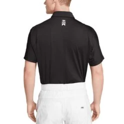 Nike Dri-FIT Tiger Woods Striped Polo -Callaway Golf Shop nike dri fit tw striped polo black anthracite back itempicture