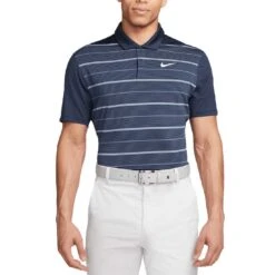 Nike Dri-FIT Tiger Woods Striped Polo -Callaway Golf Shop nike dri fit tw striped polo midnight navy itempicture
