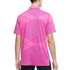 Nike Dri-FIT Vapor Jacquard Polo -Callaway Golf Shop nike dri fit vapor jacquard polo pink prime back itempicture