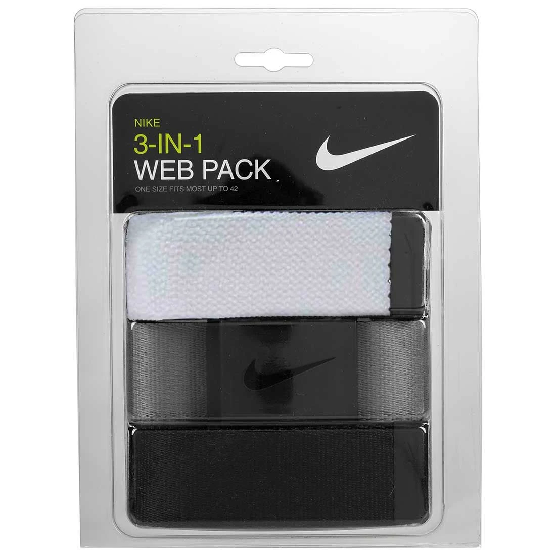 Nike Web Belt 3-Pack 1 Nike Web Belt 3-Pack