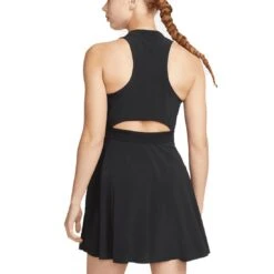 Nike Women's Dri-FIT Advantage Club Sleeveless Dress -Callaway Golf Shop nike womens dri fit advantage club sleeveless dress black back itempicture