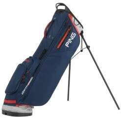 Ping Hoofer Craz-E Lite Stand Bag -Callaway Golf Shop ping 2023 hoofer craz e lite stand bag navy platinum red itempicture