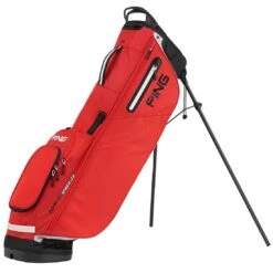 Ping Hoofer Craz-E Lite Stand Bag -Callaway Golf Shop ping 2023 hoofer craz e lite stand bag red black white itempicture