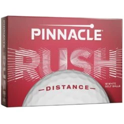 Pinnacle Rush White Personalized Golf Balls
