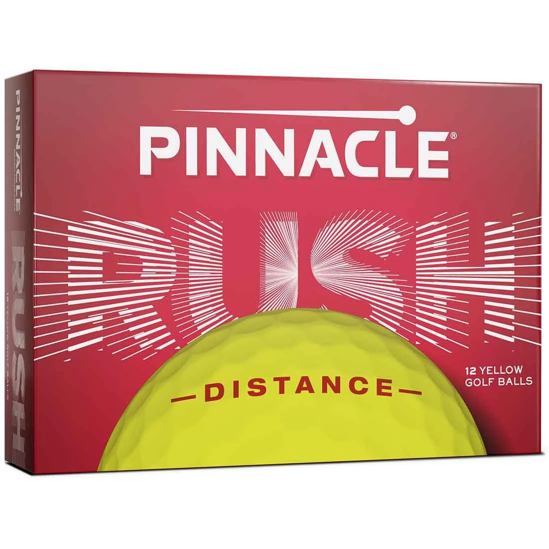 Pinnacle Rush Yellow Personalized Golf Balls 1 Pinnacle Rush Yellow Personalized Golf Balls