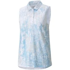 Puma Women's Cloudspun Concrete Sleeveless Polo