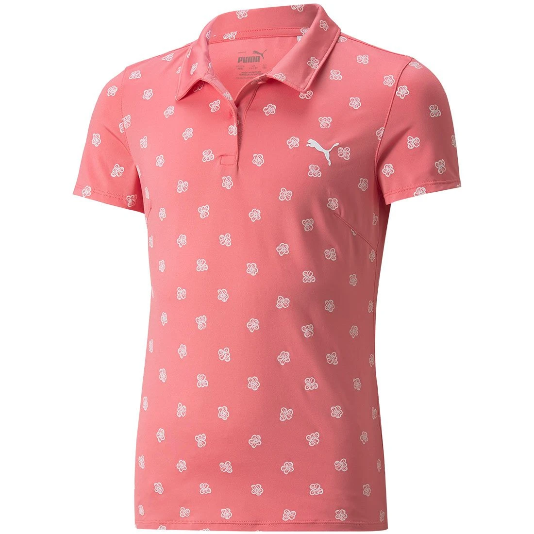 Puma Girls MATTR Hibiscus Polo 1 Puma Girls MATTR Hibiscus Polo