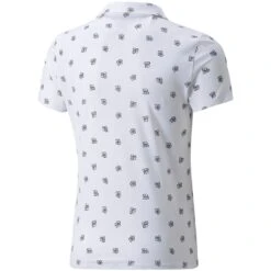Puma Girls MATTR Hibiscus Polo 5 Puma Girls MATTR Hibiscus Polo -Callaway Golf Shop puma 2022 girls mattr hibiscus polo white back itempicture