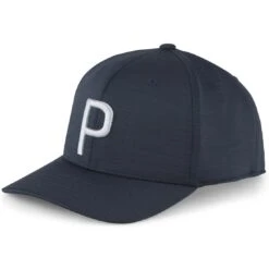 Puma P Snapback Hat -Callaway Golf Shop puma 2023 p snapback hat deep navy ash grey itempicture