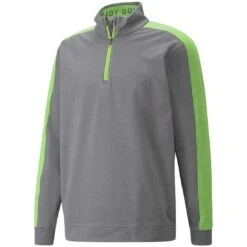 Puma CLOUDSPUN T7 Quarter Zip -Callaway Golf Shop puma cloudspun t7 quarter zip quiet shade itempicture