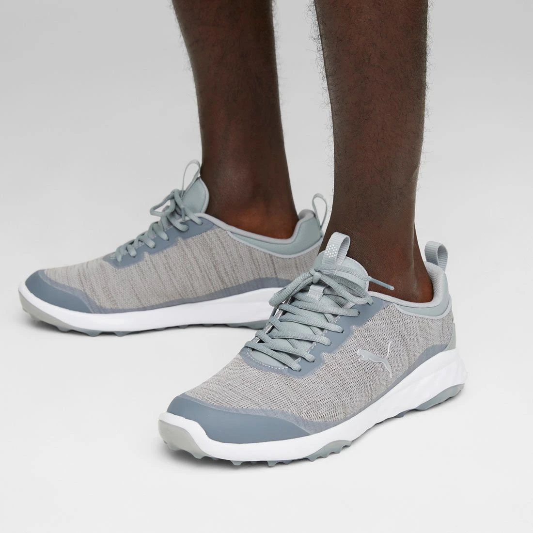 Puma Fusion Pro Golf Shoes Quarry/Silver 6 Puma Fusion Pro Golf Shoes Quarry/Silver - Image 6