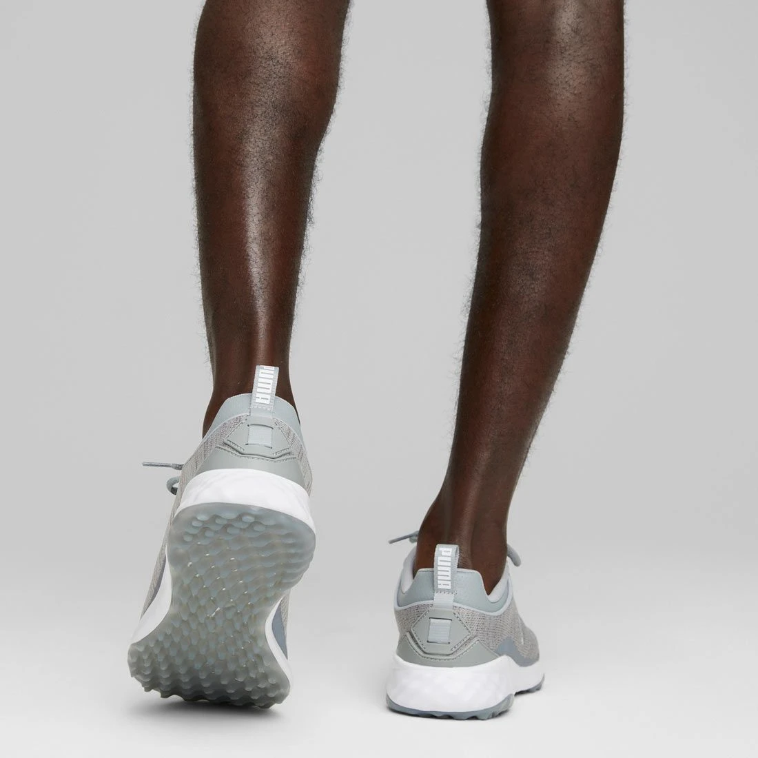 Puma Fusion Pro Golf Shoes Quarry/Silver 7 Puma Fusion Pro Golf Shoes Quarry/Silver - Image 7