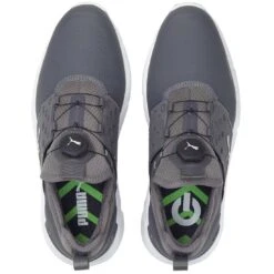 Puma Ignite Articulate Disc Golf Shoes Quiet Shade/Silver -Callaway Golf Shop puma ignite articulate disc golf shoes quiet shade silver top itempicture