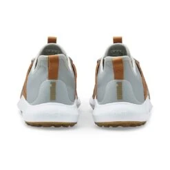 Puma Ignite Fasten8 Crafted Golf Shoes High Rise/Gold/Leather Brown -Callaway Golf Shop puma ignite fasten8 crafted golf shoes high rise gold leather brown heel itempicture
