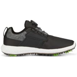 Puma Juniors Ignite PWRCAGE Golf Shoes Black/Metallic Silver 9 Puma Juniors Ignite PWRCAGE Golf Shoes Black/Metallic Silver -Callaway Golf Shop puma juniors ignite pwrcage golf shoes black silver 376784 02 profile2 itempicture