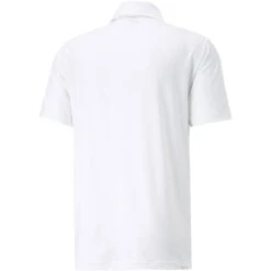 Puma MATTR Grind Polo -Callaway Golf Shop puma mattr grind polo bright white evening sky back itempicture