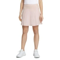 Puma Women's PWRSHAPE Solid Skort -Callaway Golf Shop puma womens pwrshape solid skort rose dust itempicture