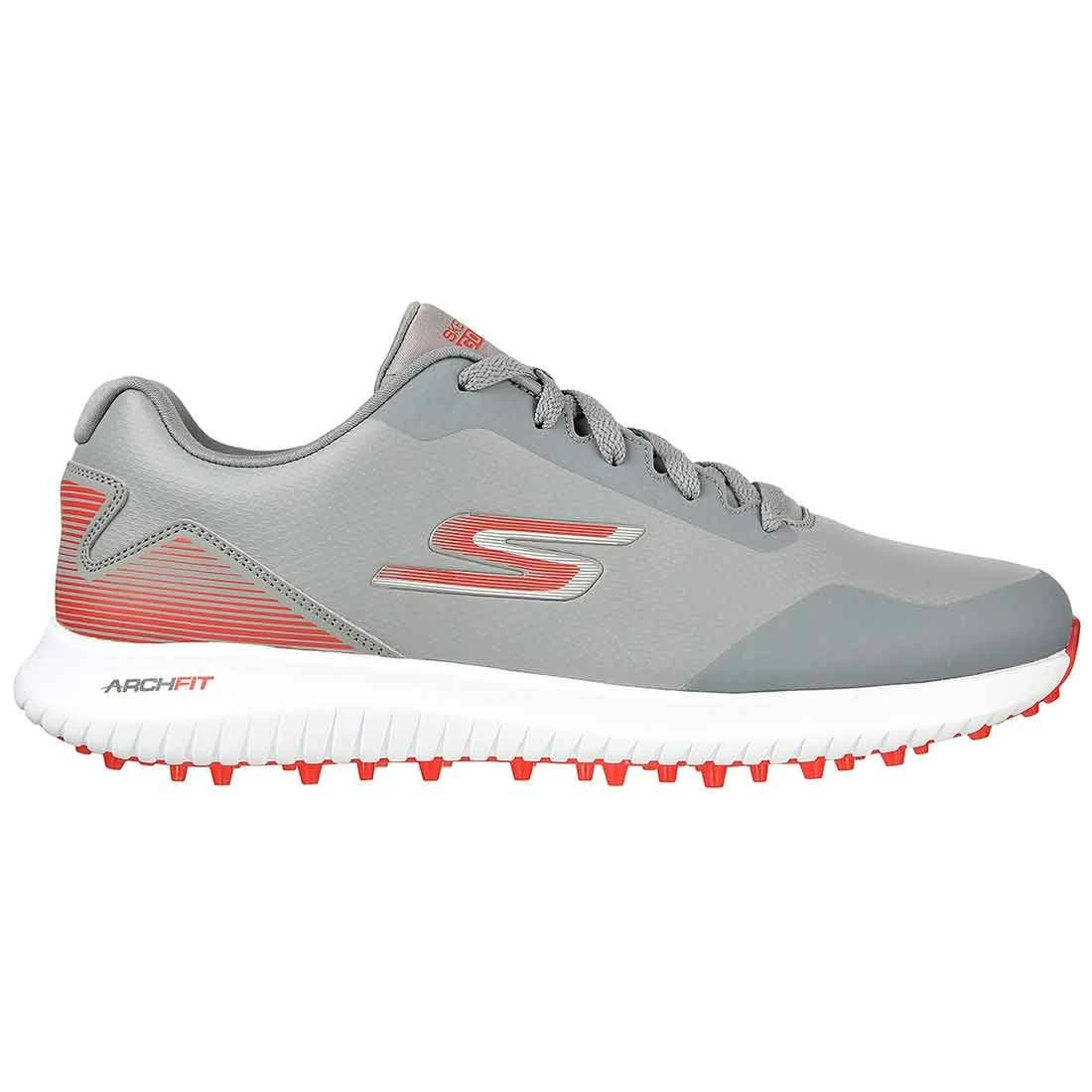 Skechers GO GOLF Max 2 Golf Shoes Grey/Red 1 Skechers GO GOLF Max 2 Golf Shoes Grey/Red