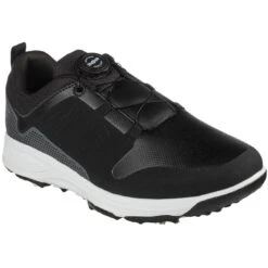 Skechers GO GOLF Torque Twist Golf Shoes Black -Callaway Golf Shop skechers go golf torque twist golf shoes black red front itempicture