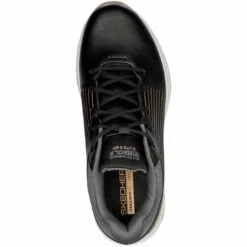 Skechers Women's Arch Fit GO GOLF Elite 5 GF Golf Shoes Black/Rose Gold -Callaway Golf Shop skechers w arch fit go golf elite 5 shoes black gold 123065 bkrg top itempicture