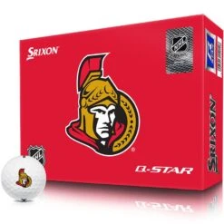 Srixon Q-Star NHL Golf Balls -Callaway Golf Shop srixon q star nhl golf balls ottawa senators itempicture