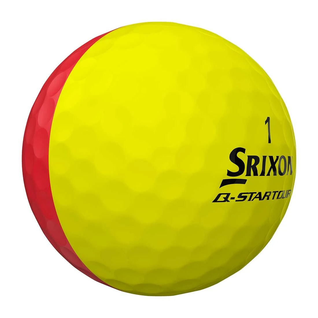 Srixon Q-Star Tour Divide Red Golf Balls 2 Srixon Q-Star Tour Divide Red Golf Balls - Image 2