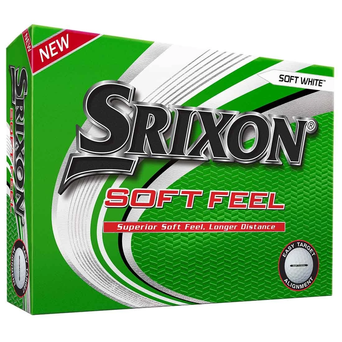 Srixon Soft Feel Personalized White Golf Balls 1 Srixon Soft Feel Personalized White Golf Balls