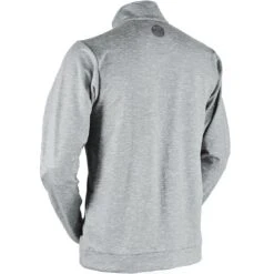 Sun Mountain Bridger Pullover 11 Sun Mountain Bridger Pullover -Callaway Golf Shop sun mountain 2023 bridger pullover platinum back itempicture