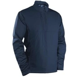 Sun Mountain Colter II Long Sleeve Pullover -Callaway Golf Shop sun mountain 2023 colter ii ls pullover navy itempicture