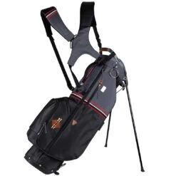 Sun Mountain Mid Stripe Stand Bag -Callaway Golf Shop sun mountain 2023 mid stripe stand bag black gunmetal red itempicture