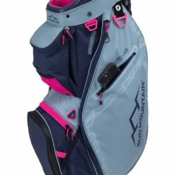 Sun Mountain Women's Stellar Cart Bag -Callaway Golf Shop sun mountain 2024 womens stellar cart bag navy infinty azalea pocket itempicture