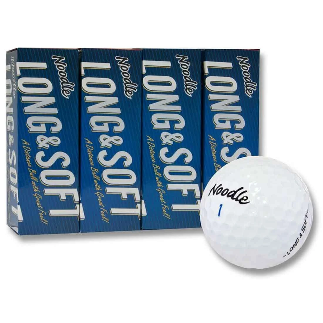 TaylorMade 2021 Noodle Long And Soft 15-Pack Golf Balls 1 TaylorMade 2021 Noodle Long And Soft 15-Pack Golf Balls