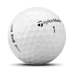 TaylorMade TP5 White Golf Balls -Callaway Golf Shop taylormade 2021 tp5 white golf balls sidestamp itempicture