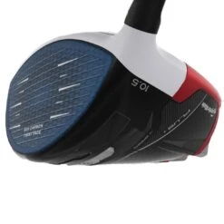 TaylorMade Stealth 2 Plus Red/White/Blue Driver -Callaway Golf Shop taylormade stealth 2 plus usa driver heel itempicture