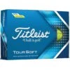 Titleist Tour Soft Yellow Golf Balls