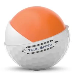 Titleist Tour Speed White Golf Balls -Callaway Golf Shop titleist 2022 tour speed white golf balls core cutaway itempicture