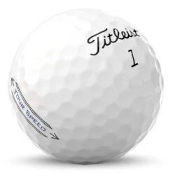 Titleist Tour Speed White Golf Balls -Callaway Golf Shop titleist 2022 tour speed white golf balls imprints itempicture