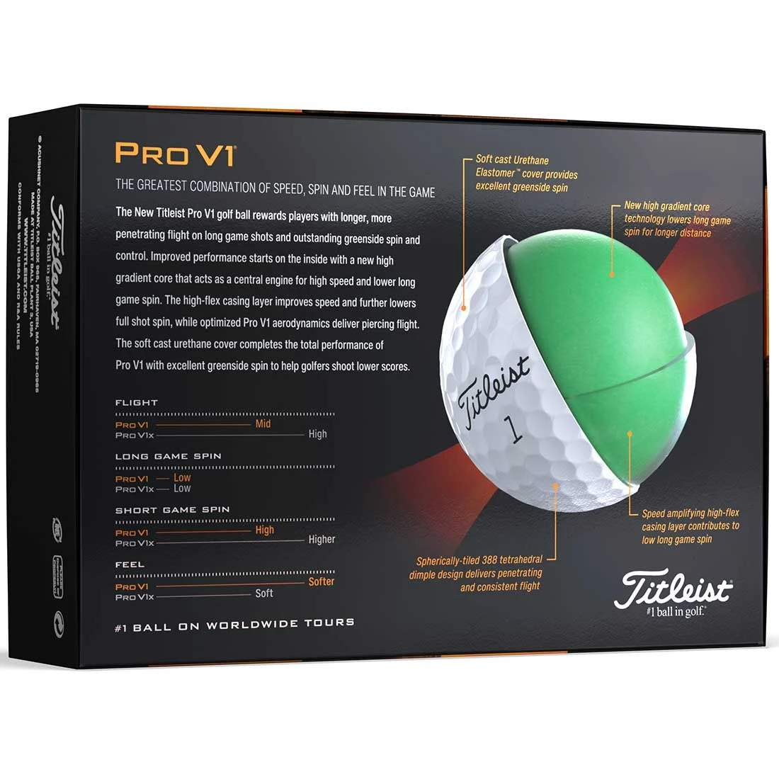 Titleist Pro V1 High Number Golf Balls 3 Titleist Pro V1 High Number Golf Balls - Image 3