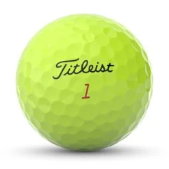 Titleist Pro V1x Yellow Golf Balls -Callaway Golf Shop titleist 2023 pro v1x yellow golf balls front stamp itempicture