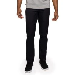 TravisMathew Open To Close Pants -Callaway Golf Shop travismathew open to close pants black front itempicture