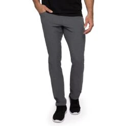 TravisMathew Open To Close Pants -Callaway Golf Shop travismathew open to close pants dark heather grey front itempicture