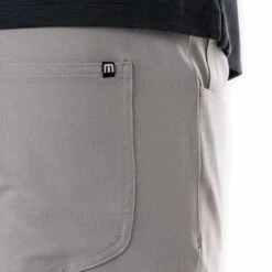 TravisMathew Open To Close Pants -Callaway Golf Shop travismathew open to close pants heather sleet logo itempicture