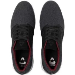 TravisMathew Cuater The Moneymaker Spikeless Golf Shoes Black -Callaway Golf Shop travismathew the moneymaker spikeless golf shoes black top itempicture